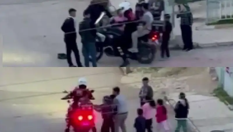 Polis Memuru, Çocukların Hayallerini Gerçekleştirdi: Motora Bindirdi