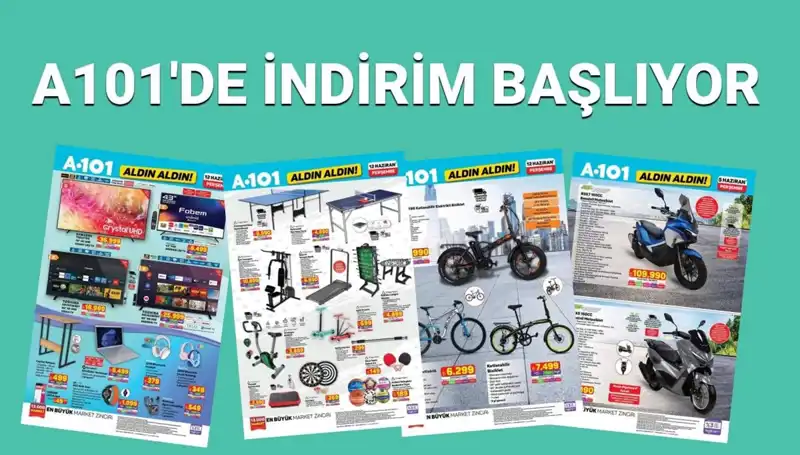 A101 12 Haziran Aktüel Kataloğu: Beyaz Eşyadan Elektroniğe Kaçırılmayacak Fırsatlar!