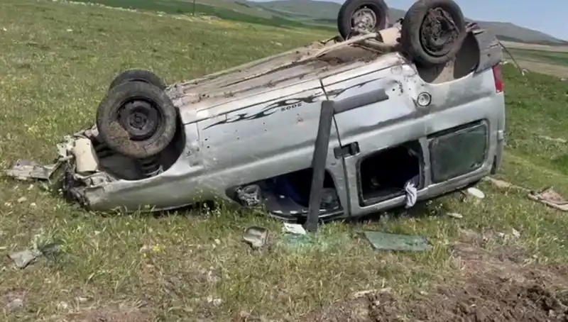 Konya'da Otomobil Takla Attı: Kaza Anı ve Yaralıların Durumu