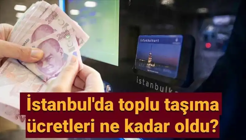 İstanbul’da Toplu Taşıma Ücretlerine Geçmişten Günümüze Zam Gerçekleşti