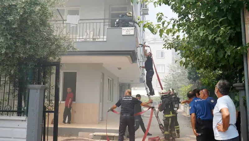 Arkadaşının Ağabeyinin Dairesini Ateşe Veren Genç Kısa Sürede Yakalandı