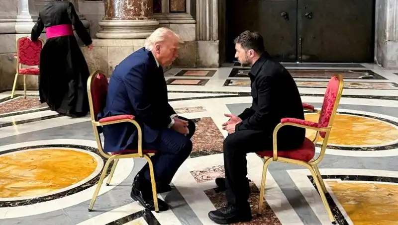 Zelenski'nin Trump ile Görüşmesi: Vatikan'da Yapılan En İyi Diyalog!