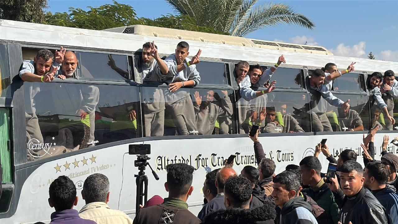 183 Filistinli Rehineler Özgürlüklerine Kavuşturuldu